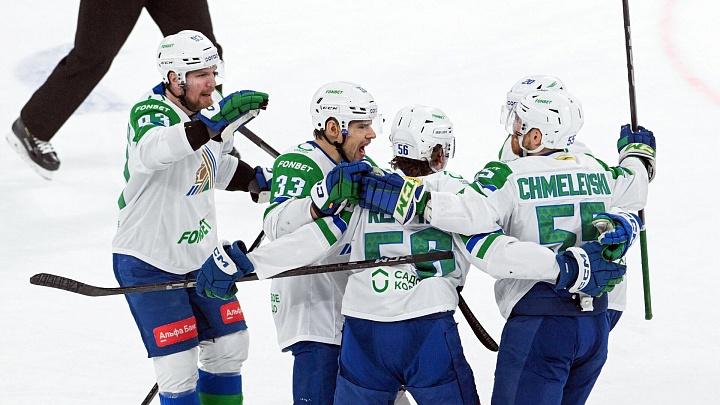 "Салават Юлаев" обыграл "Северсталь" в матче КХЛ