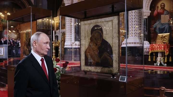 Патриарх Кирилл поблагодарил Путина за внимание к церкви