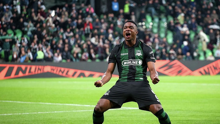 Гол Кордобы принес "Краснодару" победу над "Ахматом" в матче РПЛ